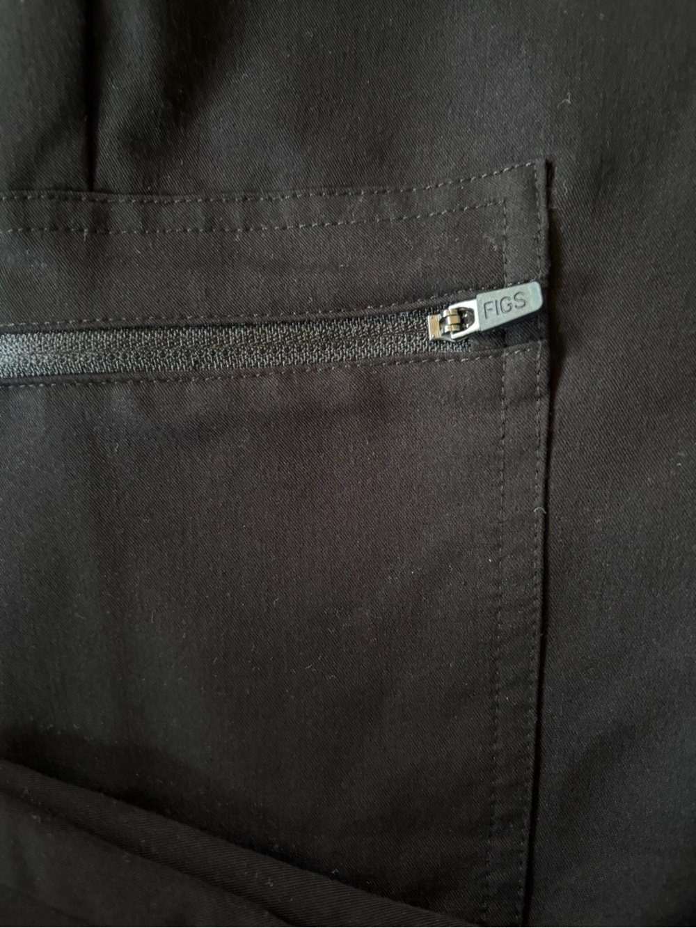 FIGS Technical Collection Zamora Jogger Scrub Pants Black Women's XL Petite - Picture 4 of 9
